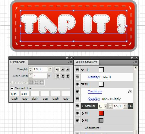 Illustrator创建一个可以无限重用的按钮样式,破洛洛