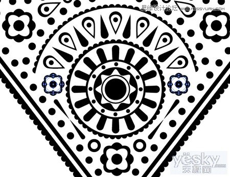 Illustrator绘制复杂图案矢量心形插画,破洛洛