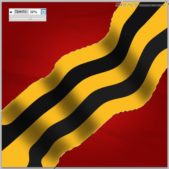 Illustrator结合PS创建一个复古丝带效果,破洛洛