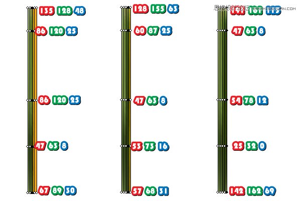 Illustrator绘制时尚唯美的玫瑰花和花屏,PS教程,思缘教程网
