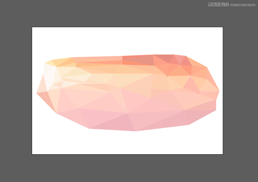 Illustrator简单快速的把图片变成几何背景,PS教程,思缘教程网