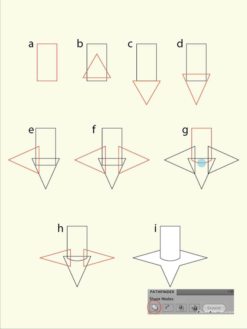 AI快速绘制可爱青蛙 脚本之家 AI实例教程020