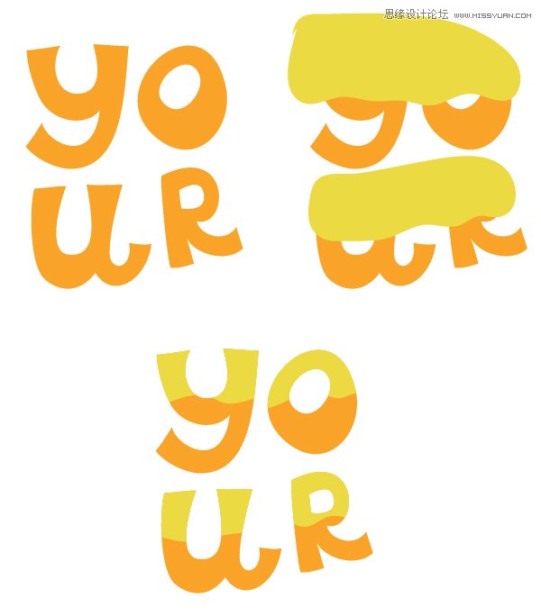 Illustrator绘制俏皮大胆的复古风格海报,PS教程,思缘教程网