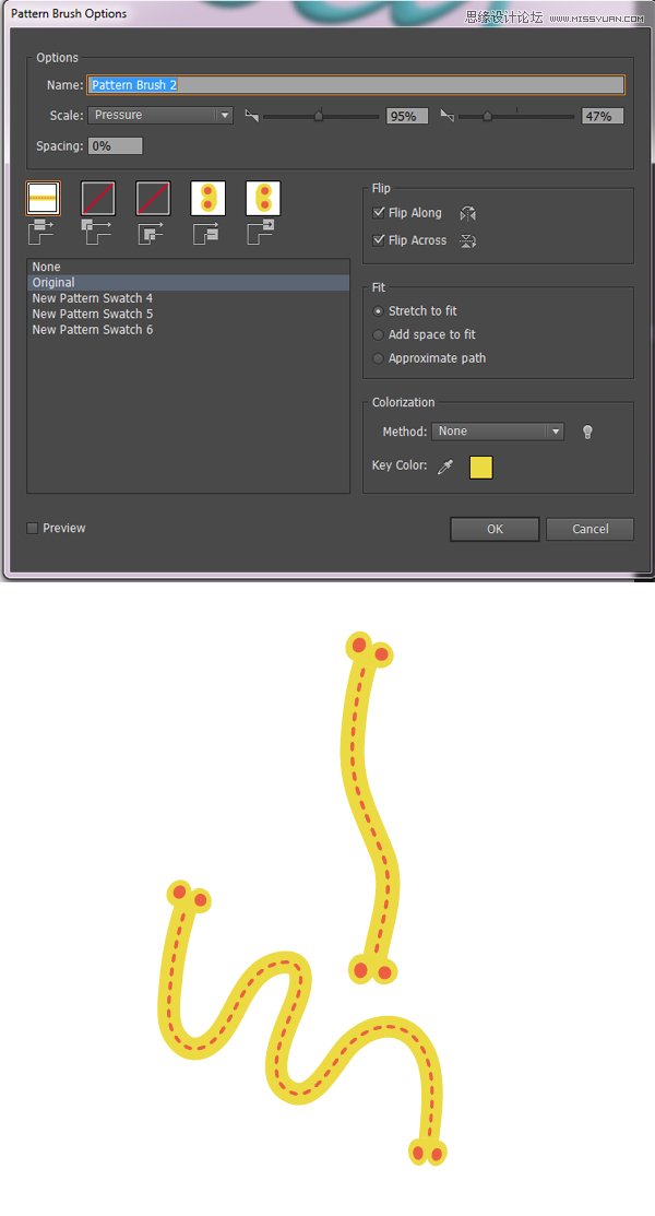 Illustrator绘制俏皮大胆的复古风格海报,PS教程,思缘教程网