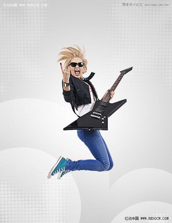 Illustrator设计时尚创意的音乐海报,PS教程,思缘教程网