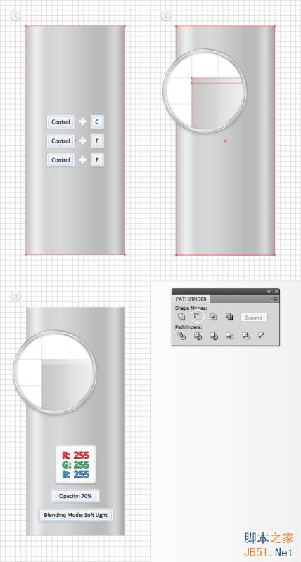Illustrator绘制复古风格的打火机图标,PS教程,思缘教程网