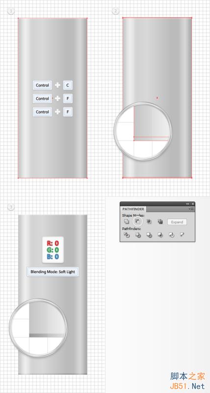 Illustrator绘制复古风格的打火机图标,PS教程,思缘教程网
