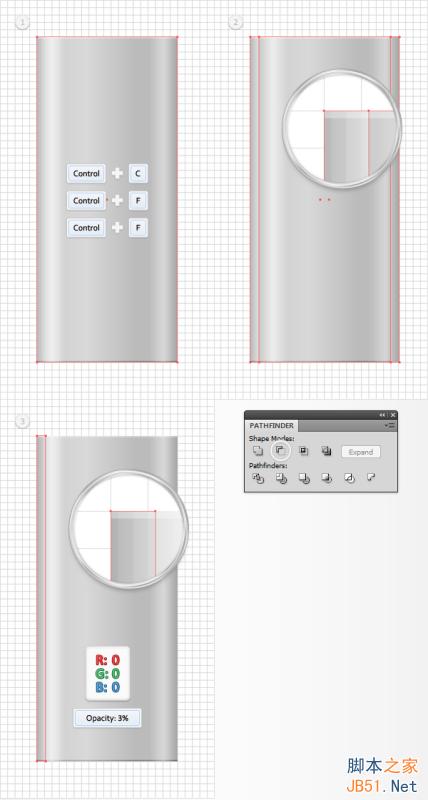Illustrator绘制复古风格的打火机图标,PS教程,思缘教程网
