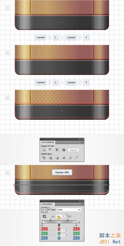 Illustrator绘制复古风格的打火机图标,PS教程,思缘教程网