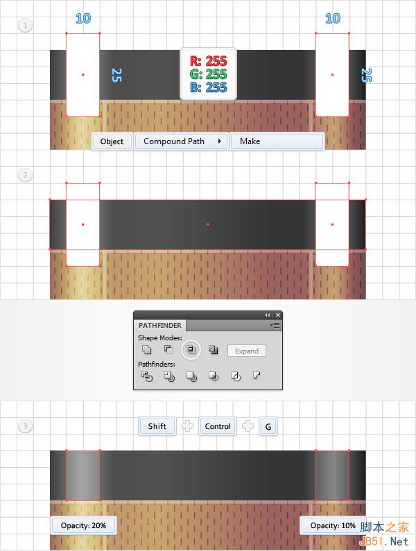 Illustrator绘制复古风格的打火机图标,PS教程,思缘教程网