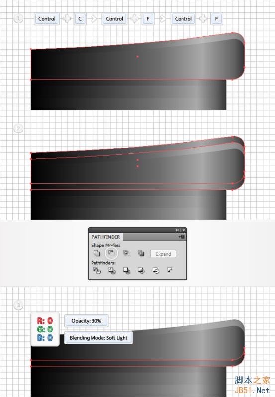 Illustrator绘制复古风格的打火机图标,PS教程,思缘教程网