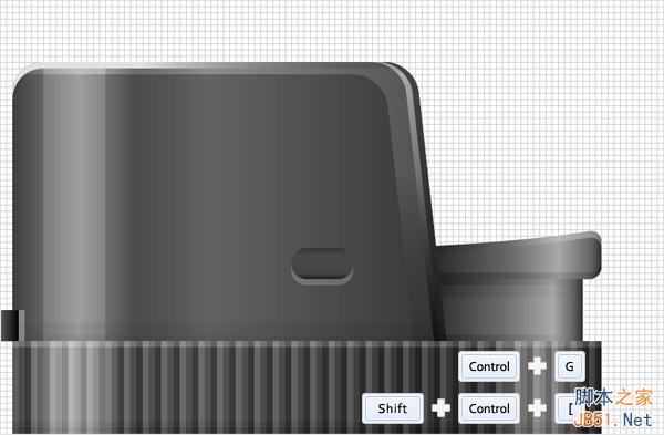 Illustrator绘制复古风格的打火机图标,PS教程,思缘教程网