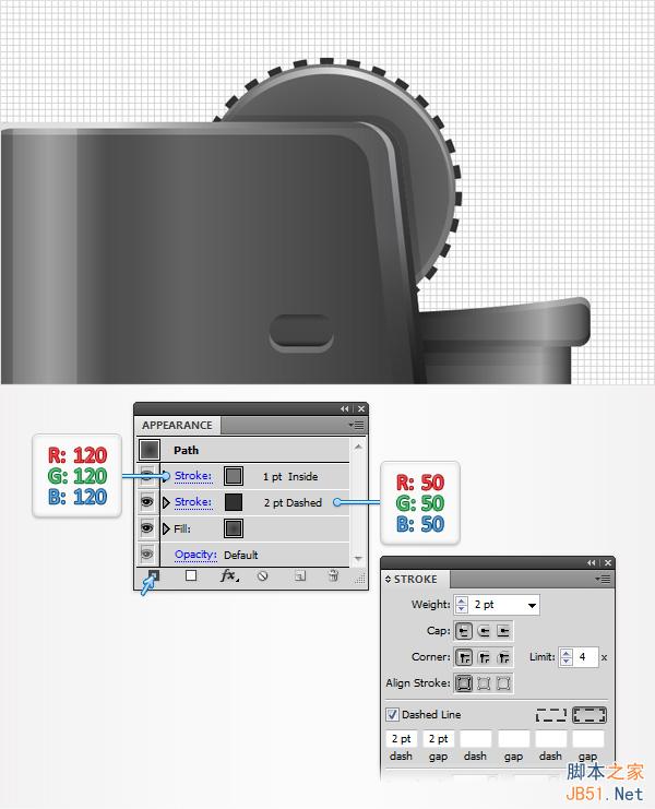 Illustrator绘制复古风格的打火机图标,PS教程,思缘教程网