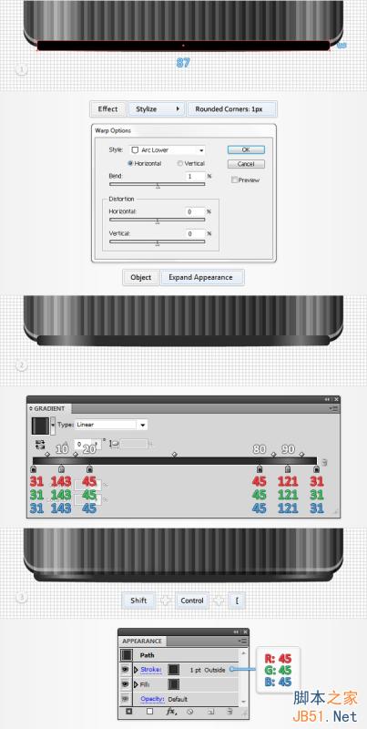 Illustrator绘制复古风格的打火机图标,PS教程,思缘教程网