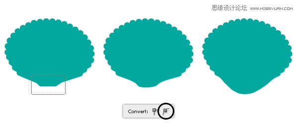 Illustrator绘制时尚彩色的逼真贝壳,PS教程,思缘教程网