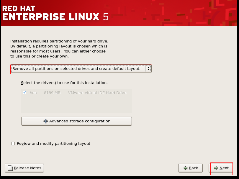 在VMware虚拟机中安装redhat linux操作系统图解 - 脚本之家