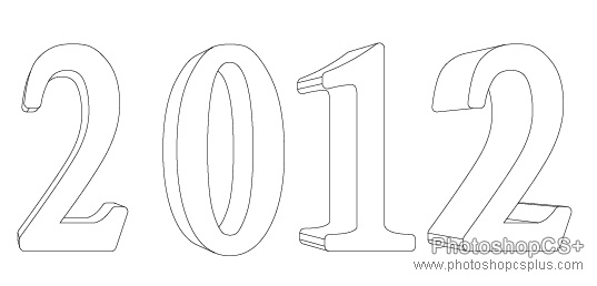 AI制作2012龙年插画 脚本之家 AI实例教程处理2012