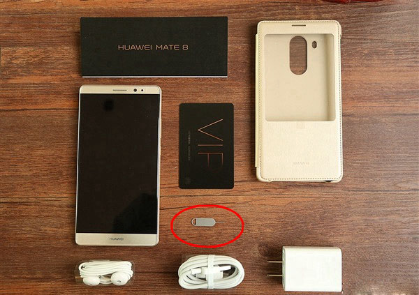 华为Mate8怎么装卡 华为Mate8 sim卡安装图文教程