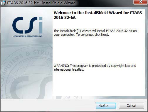CSI ETABS 2016安装及破解教程图文详解(附ETABS2016下载地址)