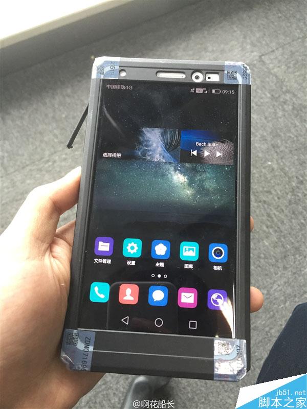 华为Mate 8真机亮相！铁定3500以上