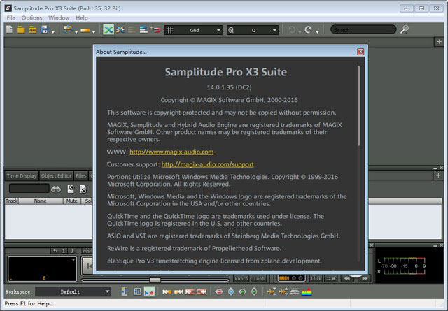 Samplitude Pro X3安装教程