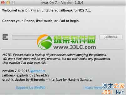evasi0n7 1.0.4下载更新教程(附ios7越狱工具evasi0n7 1.0.4下载)1