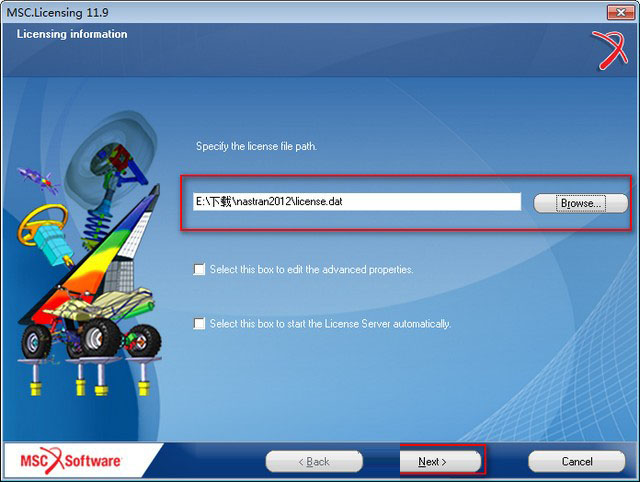 Msc Nastran 2012安装教程