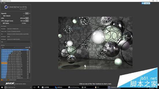 Cinebench R15 676CB