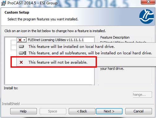ProCAST 2014 64位安装破解图文详细教程