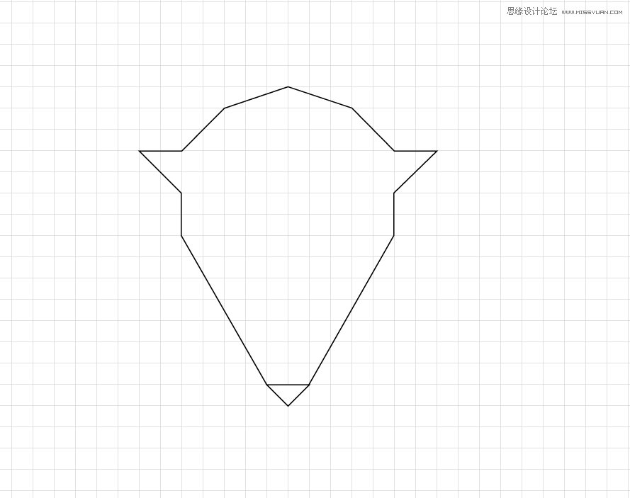 Illustrator绘制简约时尚的鹿形LOGO教程,PS教程,思缘教程网