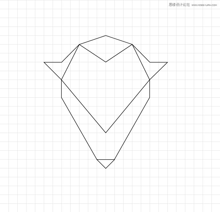 Illustrator绘制简约时尚的鹿形LOGO教程,PS教程,思缘教程网