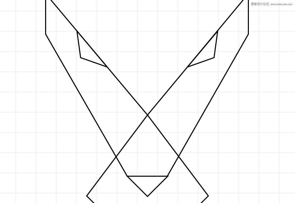 Illustrator绘制简约时尚的鹿形LOGO教程,PS教程,思缘教程网