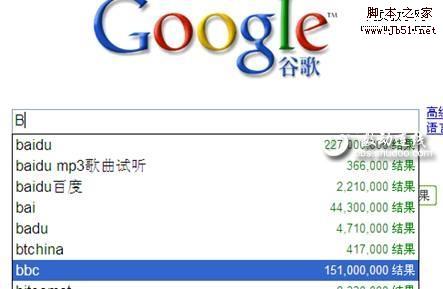 一部百度PK谷歌的关键字典