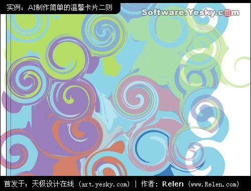 AI打造超有创意个性风格美女贺卡 脚本之家 AI实例教程