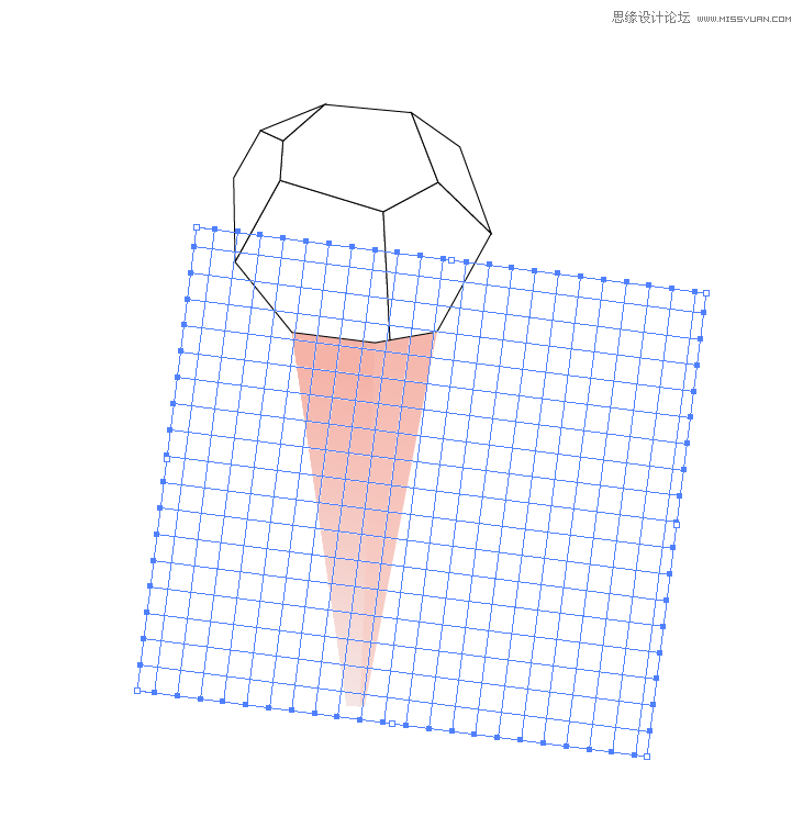 Illustrator绘制可爱的多边形纸艺效果雪糕,PS教程,思缘教程网