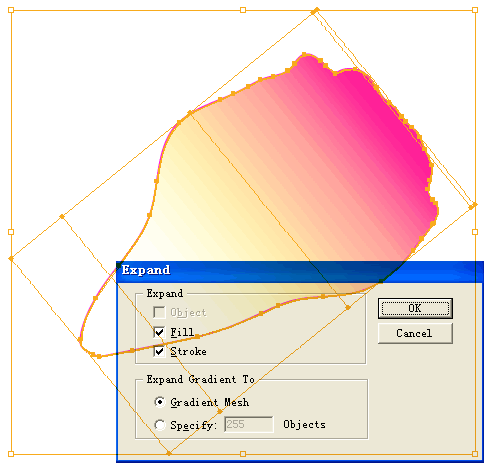 Illustrator网格工具绘制逼真花瓣 脚本之家 AI实例教程