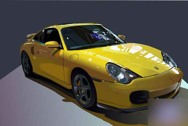 Illustrator绘制逼真法拉利跑车 脚本之家 CorelDraw实例教程