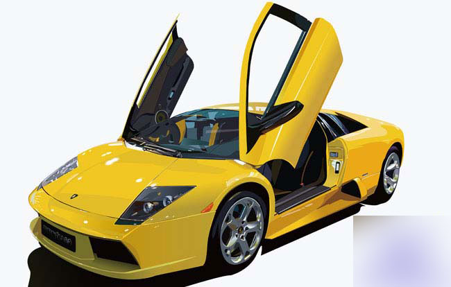 Illustrator绘制逼真法拉利跑车 脚本之家 CorelDraw实例教程