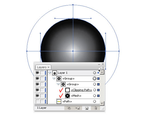 AI创建可编辑的锥形渐变 脚本之家 AI实例教程