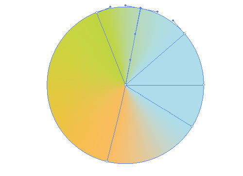 AI创建可编辑的锥形渐变 脚本之家 AI实例教程