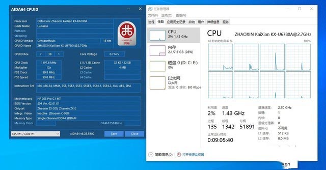 国产处理器开先之作 惠普268台式机评测