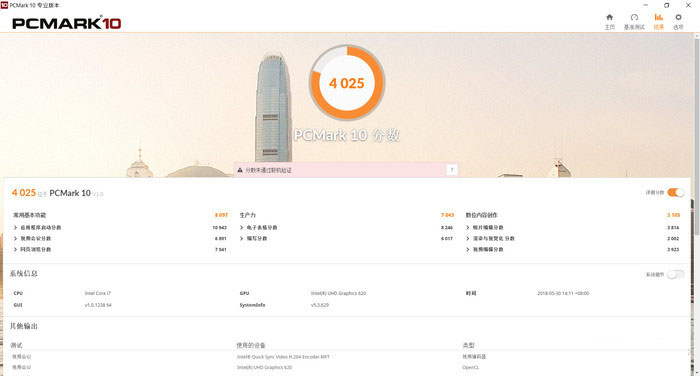 PCMark 10基准测试 PCMark 10基准测试