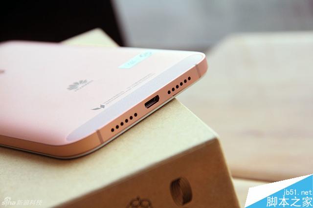 华为麦芒4玫瑰金版图赏