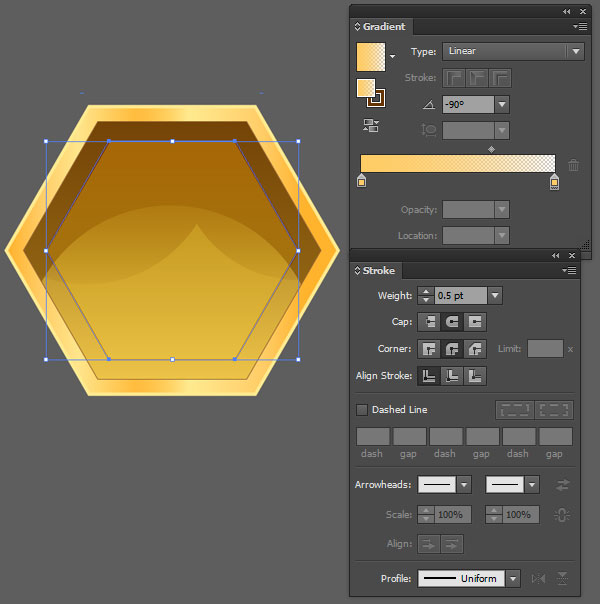 AI制作质感甜蜜蜂巢 脚本之家 AI实例教程