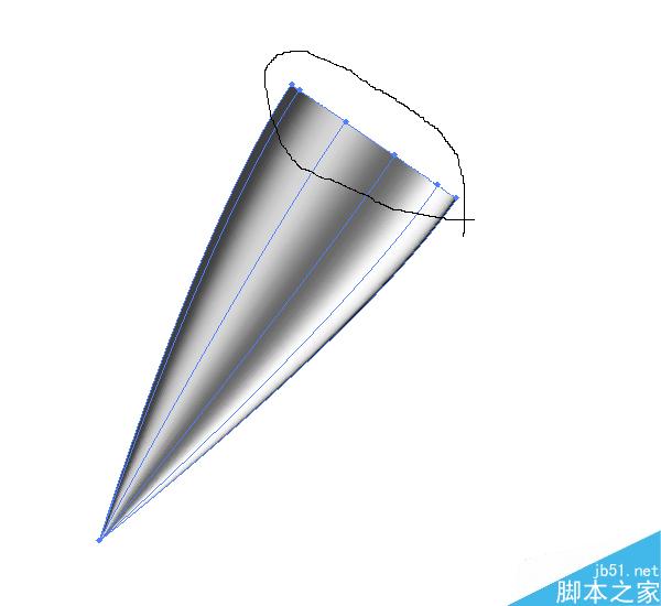 AI绘制漂亮卡通铅笔 脚本之家 AI实例教程