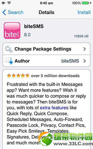 ios7 bitesms闪退怎么办？ios7越狱bitesms闪退解决方法1
