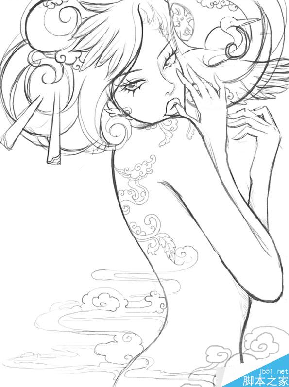 AI绘制潮流插画教程 脚本之家 AI实例教程