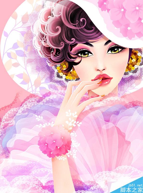 AI绘制潮流插画教程 脚本之家 AI实例教程