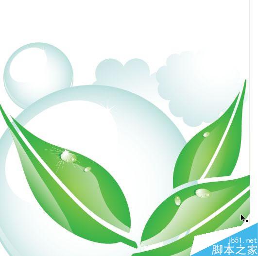 AI绘制树叶教程 脚本之家 AI实例教程