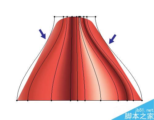 AI CS4制作礼品包装花 脚本之家 AI实例教程